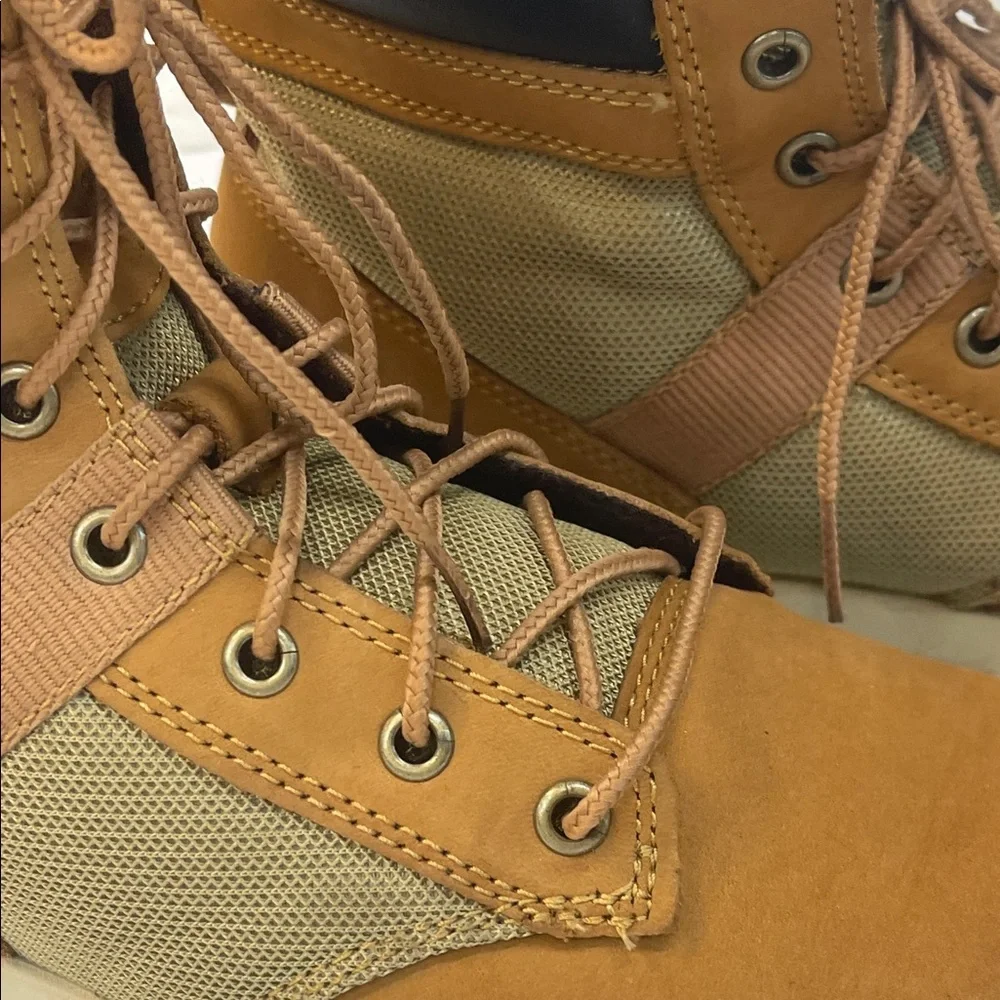 Timberland Men's Tan and Olive Boots size 10 - Picture 10 of 16